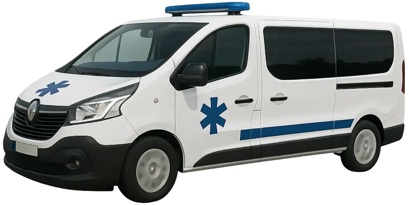 Ambulance Dromoise à Romans-sur-Isère : VSL, transport allongé, dialyse et urgences non vitales.